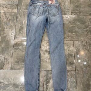 True Religion Light Blue Women's Straight Leg Jeans